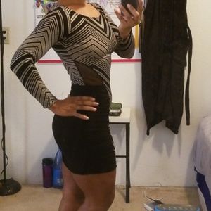 Cute Cameo Bodycon Dress